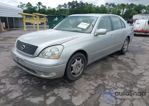 2002 Lexus Ls 430 из США, поврежденный, VIN JTHBN30F020056473
